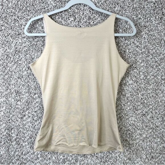 SPANX Top Women’s Large Beige Tan Stretch Tank - Picture 3 of 3